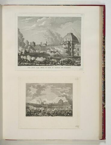 Dix Août 1792. Siège et prise du château des Tuileries., image 2/2