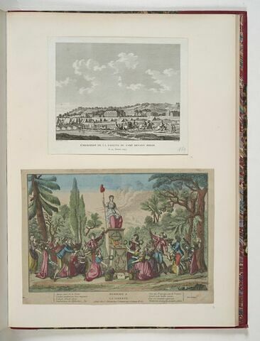 Emigration de la Fayette du camp devant Sedan, le 19 août 1792, image 2/2