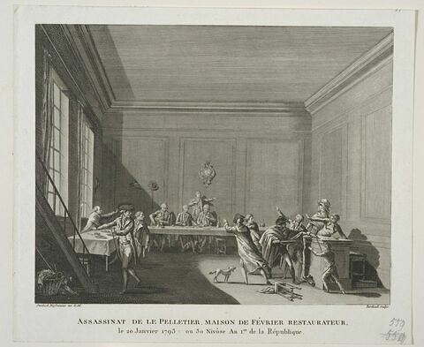 Assassinat de Le Pelletier, Maison de Février restaurateur, image 1/1