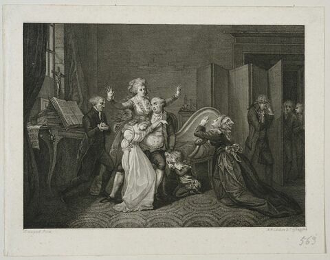 Dernière entrevue de Louis XVI avec sa famille, image 1/1