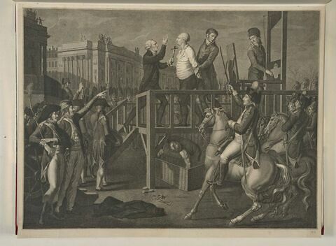 Louis XVI à l'échafaud, image 1/1