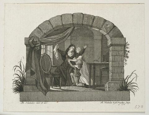 Marie Antoinette éplorée, image 1/2