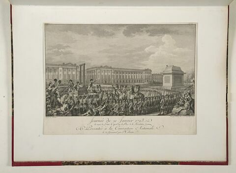Journée du 21 janvier 1793. La mort de Louis Capet sur la place de la Révolution, image 1/1