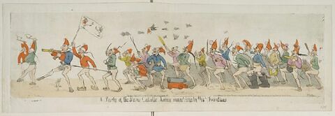 Party of the Sans-Culotte Army marching to the Frontiers, image 1/1