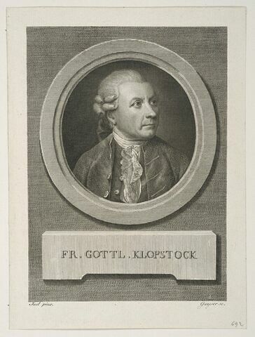 Friedrich Gottlieb Klopstock, image 1/1