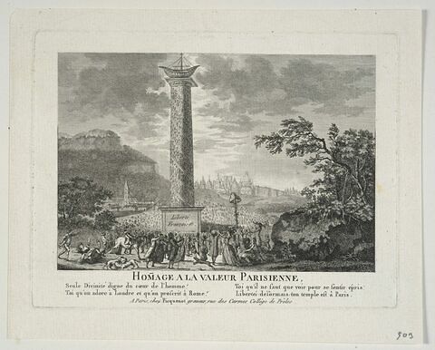 Hommage à la valeur parisienne, image 1/2