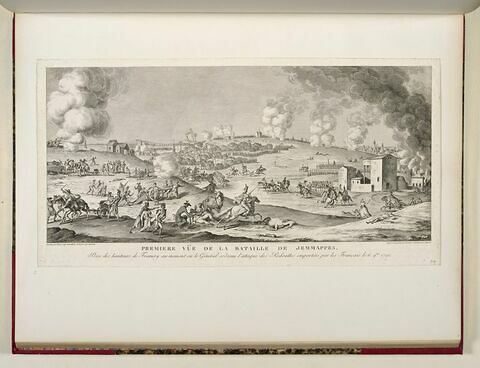 Première vue de la bataille de Jemmapes, image 1/1