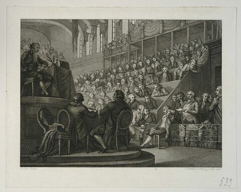 Louis XVI à la barre de la Convention nationale