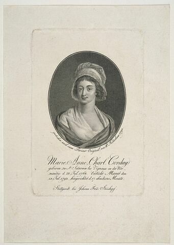 Marie Anne Charl. Corday, image 1/2