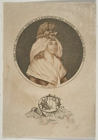 Marie Anne Charlotte Corday, image 1/1