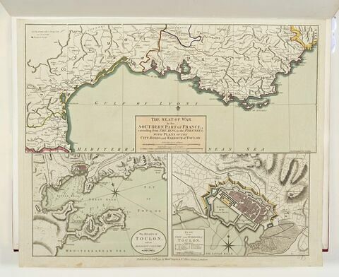 The Seat of War in the Southern part of France, image 1/1