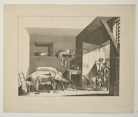 Condorcet se donnant la mort dans sa prison, image 1/1