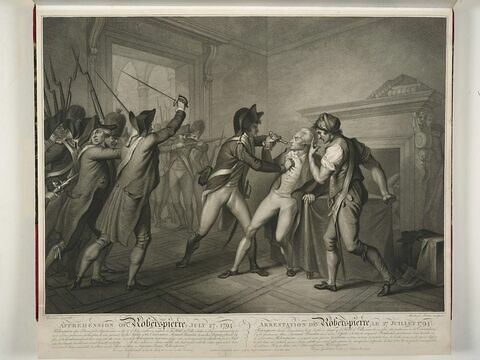 Apprehension of Robespierre July 27. 1794, image 1/1