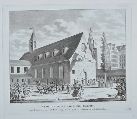 Clôture de la salle des Jacobins