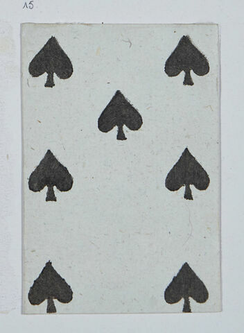 Cartes révolutionnaires : sept de pique, image 1/1