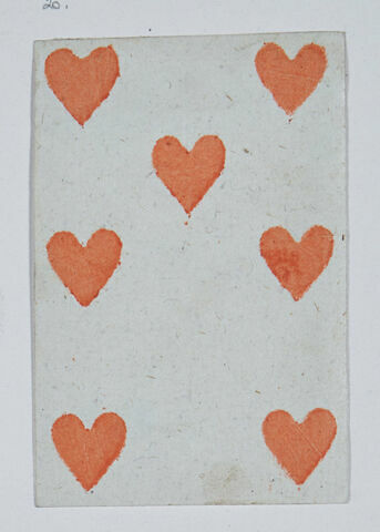 Cartes révolutionnaires : sept de coeur, image 1/1