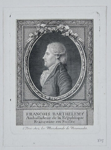 François Barthélemy, Ambassadeur de la République française en Suisse, image 1/1