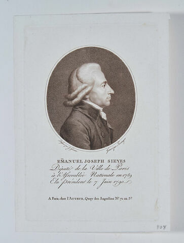 Emmanuel Joseph Siéyès, image 1/2