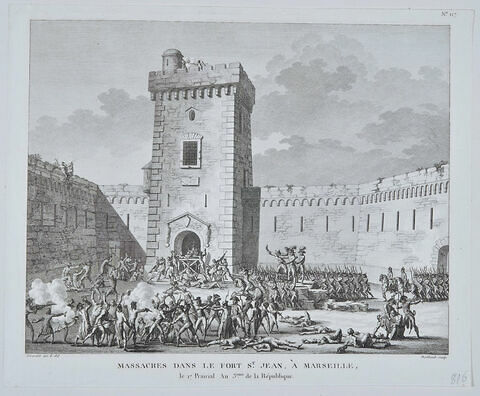 Massacres dans le fort Saint Jean à Marseille, image 1/1