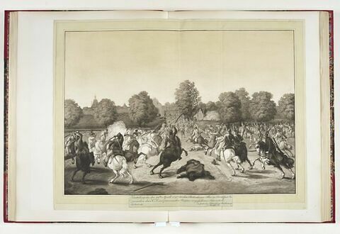 Vorstellung des den 22.ten April 1797 vor dem Bokenheimer Thor zu Frankfurt a/m zwischen den K.K. und französischen Truppen vorgefallenen Scharmützels