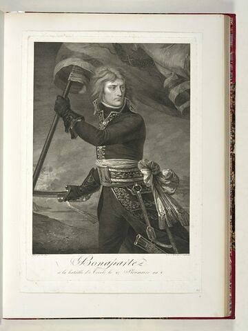 Bonaparte à la bataille d'Arcole