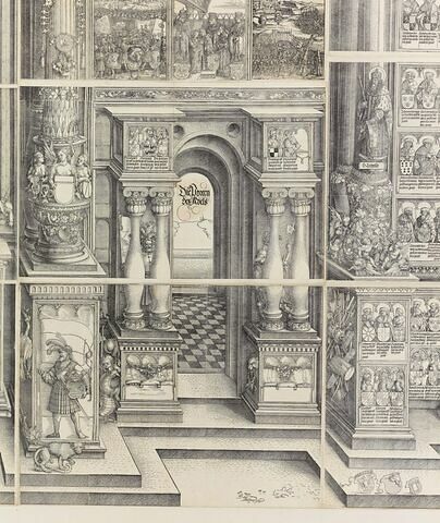 L'arc de triomphe de Maximilien : piédestaux de la porte de la Noblesse, image 2/4