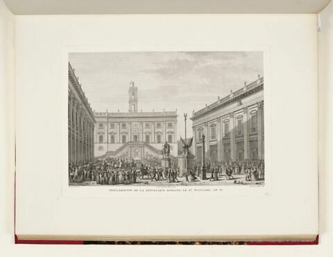 Proclamation de la République romaine, le 27 Pluviôse an VI, image 1/1