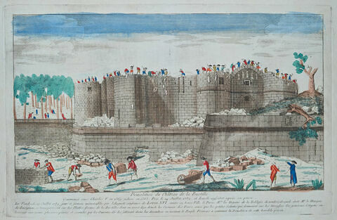Démolition du Château de la Bastille, image 2/2