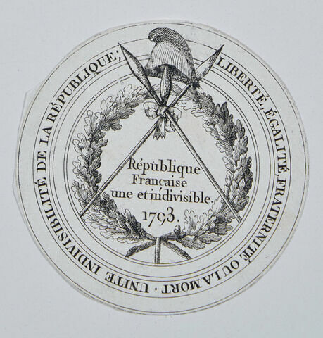 République française une et indivisible 1793, image 1/1
