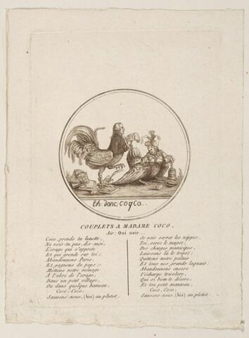 Couplets à Madame Coco, image 1/1