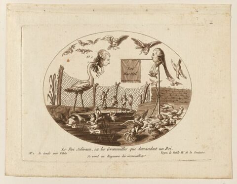 Le Roi Soliveau ou les Grenouilles qui demandent un roi, image 1/1
