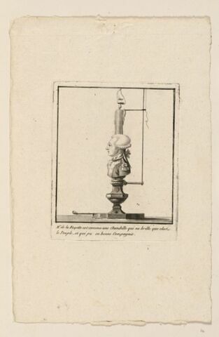 Mr de la Fayette est comme une chandelle qui ne brille que chez le Peuple, et qui pu en bonne compagnie, image 1/1