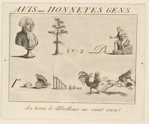 Avis aux honnêtes gens, des trois le meilleur ne vaut rien, image 1/1