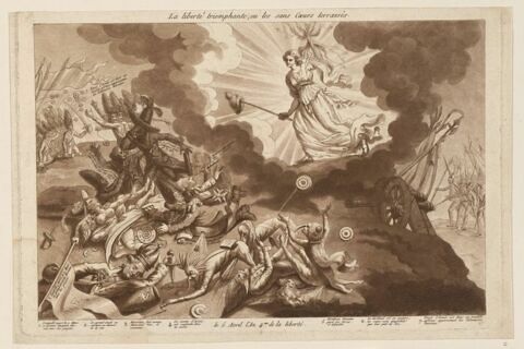 La Liberté triomphante ou les Sans Coeurs terrassés, image 1/1