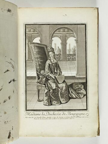 Madame la Duchesse de Bourgogne, image 1/1