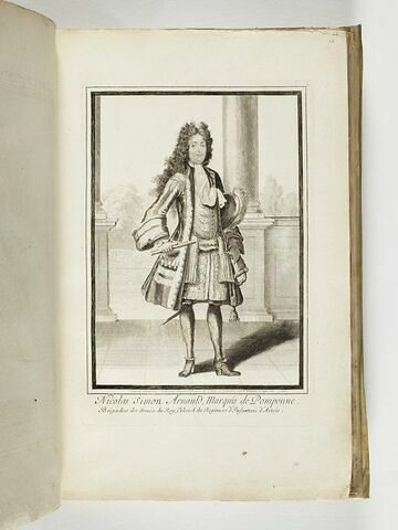Nicolas Simon Arnauld marquis de Pomponne, image 1/1