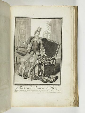 Madame la duchesse d'Albret, image 1/1