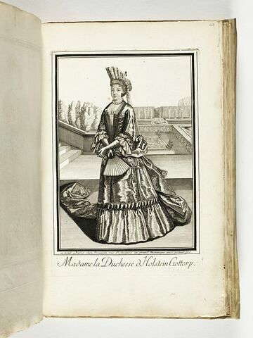 Madame la duchesse d'Holstein Gottorp, image 1/1