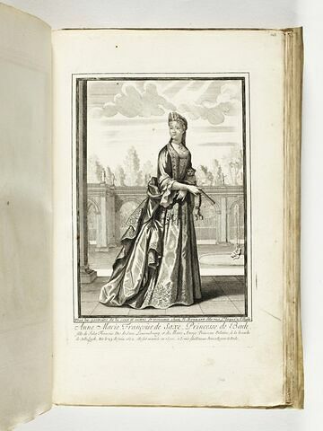 Anne Marie Françoise de Saxe, princesse de Bade, image 1/1