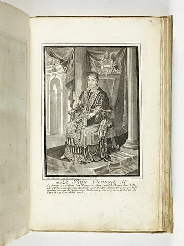 Le pape Clément XI, image 1/1