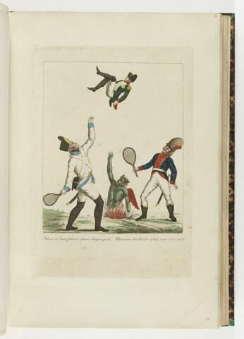 Jaloux de leurs plaisir, epiant chaque geste. / Messieurs dit Lucifer après vous s'il en reste., image 1/1