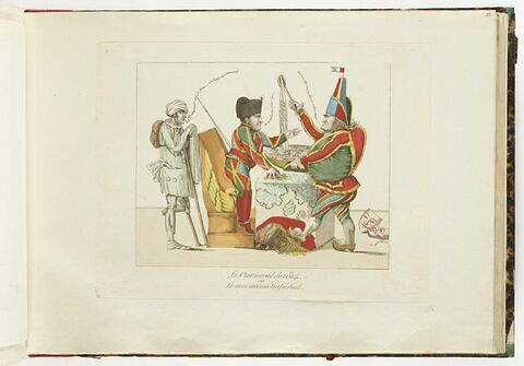 Le Carnaval de 1814, / ou / Le macaroni Impérial., image 1/1
