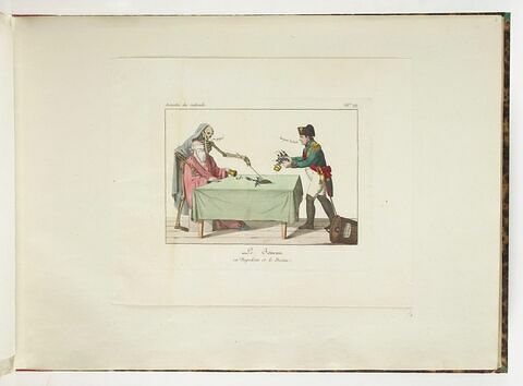 Annales du ridicule. / n° 22. / Le Joueur, / ou Napoléon et le Destin.