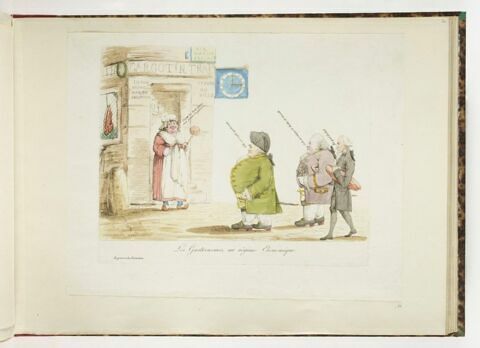 Les Gastronomes, au régime Economique., image 1/1