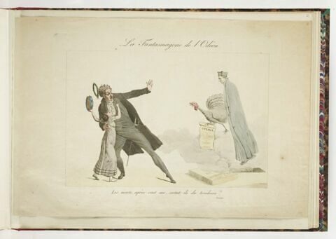 La Fantasmagorie de l'Odéon. / Les morts, après cent ans, sortent-ils du tombeau ? / Racine., image 1/1