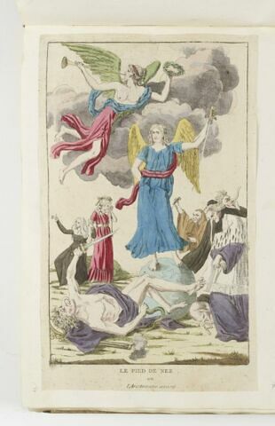 Le pied de nez / ou / L'Aristocratie ecrasée., image 1/2