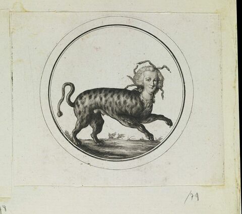 Caricature de Marie-Antoinette, image 1/1