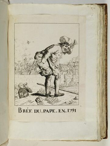 Bréf. du. pape. en. 1791, image 1/1