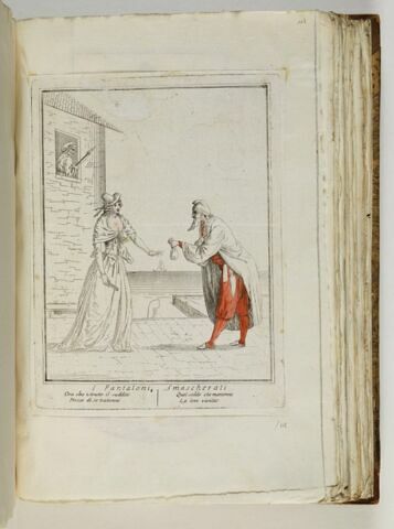 I Pantaloni Smascherati / Ora che istrutto il suddito / Presso di se trattenne / Quel soldo che mantenne / La loro vanità., image 1/1