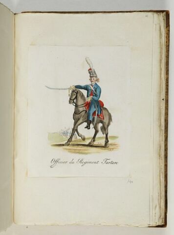 Officier du Regiment Tartare